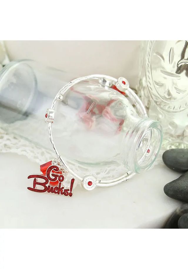 Ohio State Buckeyes Slogan Womens Bracelet