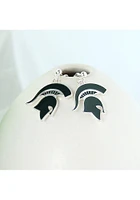 Michigan State Spartans Enamel Logo Womens Earrings