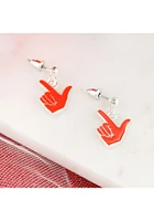 Texas Tech Red Raiders Enamel Logo Womens Earrings