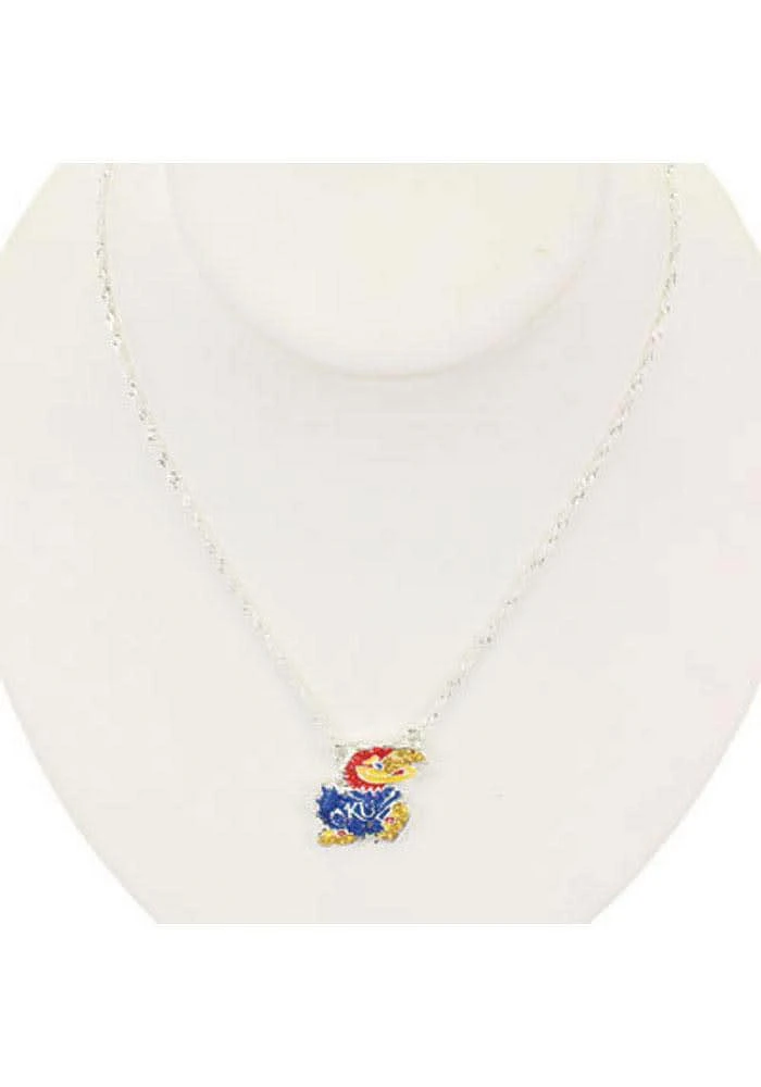 Kansas Jayhawks Bling Necklace