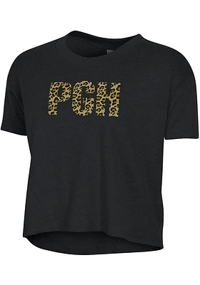 Alternative Apparel Pittsburgh Womens Black PGH Short Sleeve T-Shirt