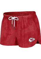 WEAR by Erin Andrews Kansas City Chiefs Womens Red Tie Dye PJ Set