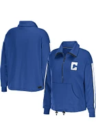 WEAR by Erin Andrews Indianapolis Colts Womens Blue Bungee Qtr Zip