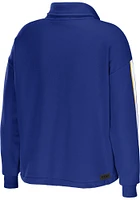 WEAR by Erin Andrews St Louis Blues Womens Blue Bungee Qtr Zip