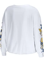 WEAR by Erin Andrews St Louis Blues Womens White Celebration LS Tee