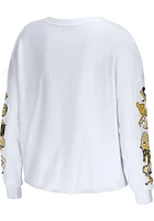 WEAR by Erin Andrews Pittsburgh Penguins Womens White Celebration LS Tee