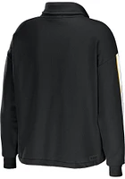 WEAR by Erin Andrews Pittsburgh Steelers Womens Black Bungee Qtr Zip
