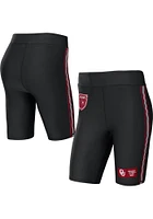 WEAR by Erin Andrews Oklahoma Sooners Womens Black Stripe Bike Shorts