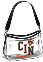 WEAR by Erin Andrews Cincinnati Bengals White Stadium Mini Clear Bag