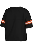 WEAR by Erin Andrews Cincinnati Bengals Womens Black Block Boxy Short Sleeve T-Shirt