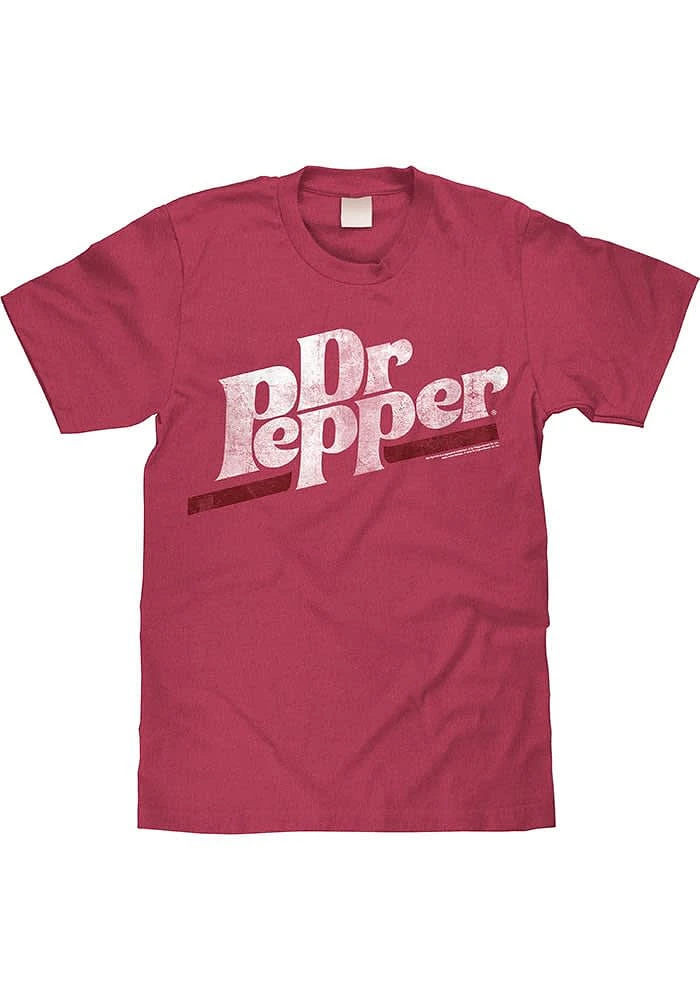 Texas Brown Dr Pepper Logo Short Sleeve T Shirt