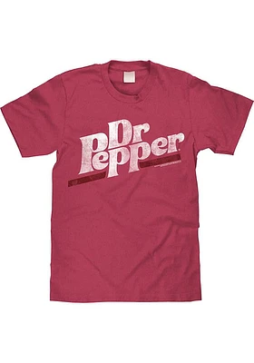 Texas Brown Dr Pepper Logo Short Sleeve T Shirt