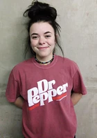 Texas Brown Dr Pepper Logo Short Sleeve T Shirt