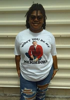 Pittsburgh White Mr Rogers Neighborhood Wont You Short Sleeve T Shirt