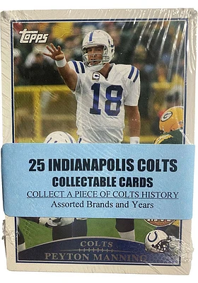 Indianapolis Colts 25 Pack Collectible Football Cards