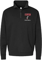 Quinn Staten  Rally Cincinnati Bearcats Mens NIL Embroidered Long Sleeve Qtr Zip Pullover