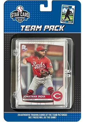 Cincinnati Reds 20pk Collectible Baseball Cards