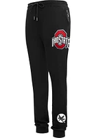 Pro Standard Ohio State Buckeyes Mens Black Classic Fashion Sweatpants