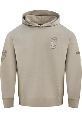 Pro Standard Cincinnati Bearcats Mens Tan Neutral Fashion Hood