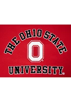 Pro Standard Ohio State Buckeyes Mens Red Classic Long Sleeve Fashion Sweatshirt