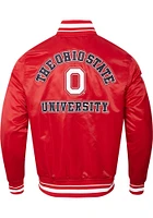 Pro Standard Ohio State Buckeyes Mens Red Classic Medium Weight Jacket