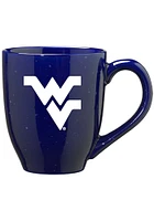 West Virginia Mountaineers 16oz Bistro Speckled Ceramic Mug - Blue