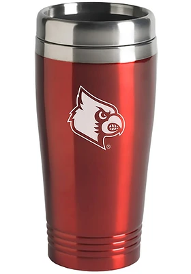 Louisville Cardinals 16oz Stainless Steel Travel Mug