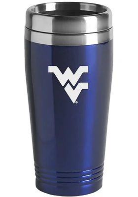 West Virginia Mountaineers 16oz Stainless Steel Travel Mug