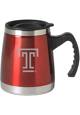 Temple Owls 16oz Squatty Travel Mug