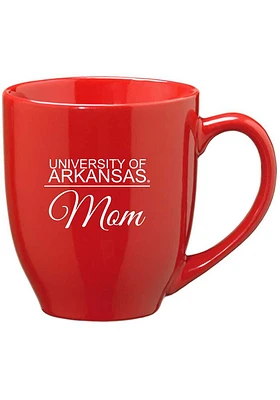 Arkansas Razorbacks Mom 16oz Ceramic Mug - Red