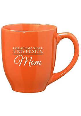 Oklahoma State Cowboys Mom 16oz Ceramic Mug - Orange