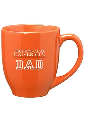 Oklahoma State Cowboys Dad 16oz Ceramic Mug - Orange