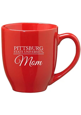 Pitt State Gorillas Mom 16oz Ceramic Mug - Red
