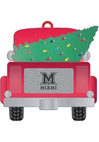 Miami RedHawks Truck Ornament Ornament