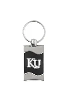 Kutztown University Wave Keychain - Black