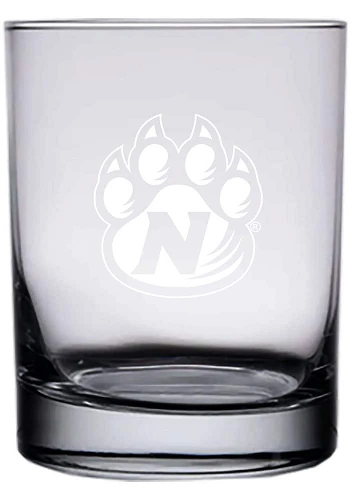 Northwest Missouri State Bearcats 14oz Etched Rock Glass