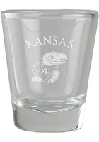Kansas Jayhawks 1.5oz Engraved Shot Glass