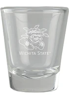 Wichita State Shockers 1.5oz Engraved Shot Glass