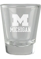 Michigan Wolverines 1.5oz Engraved Shot Glass