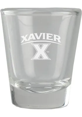 Xavier Musketeers 1.5oz Engraved Shot Glass