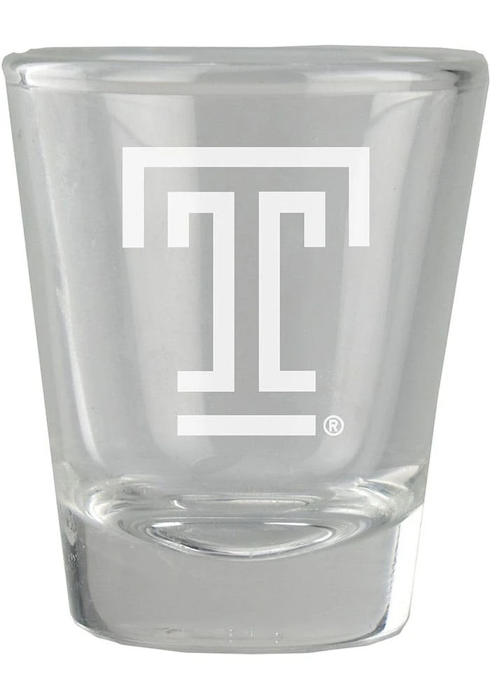 Temple Owls 2oz Etched Shot Glass