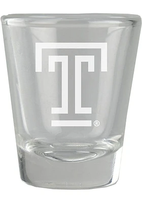 Temple Owls 2oz Etched Shot Glass