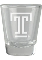 Temple Owls 2oz Etched Shot Glass