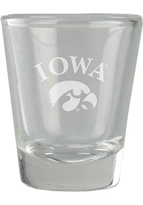 Iowa Hawkeyes 2oz Etched Shot Glass