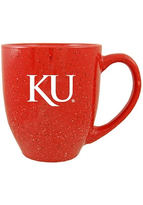 Kansas Jayhawks 16oz Etched Ceramic Mug