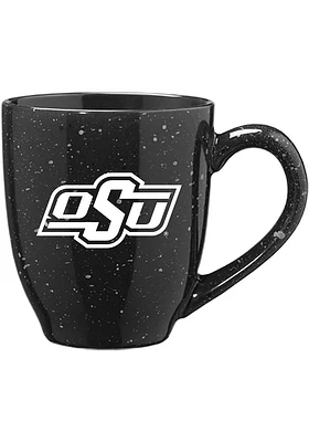 Oklahoma State Cowboys 16oz Etched Ceramic Mug - Black