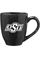 Oklahoma State Cowboys 16oz Etched Ceramic Mug - Black