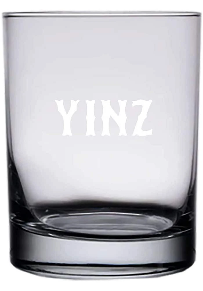 Pittsburgh 14oz Engraved Rock Glass
