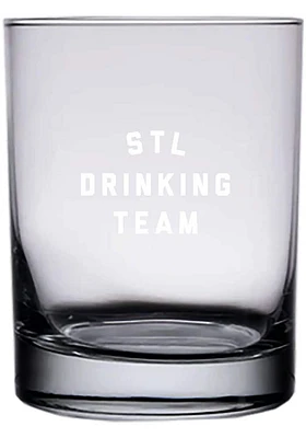 St Louis 14 oz. Engraved Rock Glass