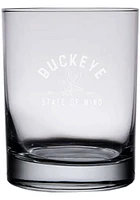 Ohio 14oz Engraved Rock Glass